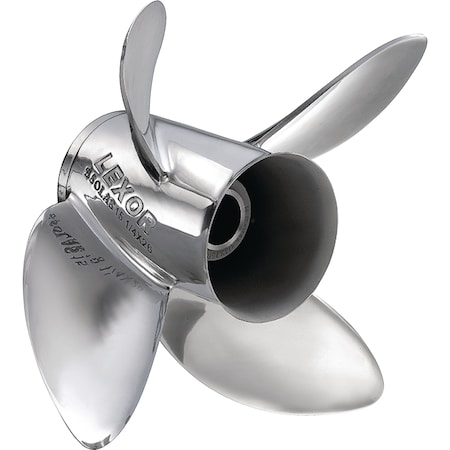 Solas Rubex L4, Interchangeable Hub 4-Blade Propeller, 18in Pitch 9573-153-18